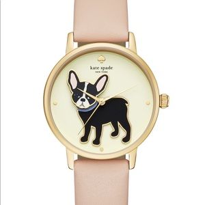 Kate Spade French Bulldog Watch